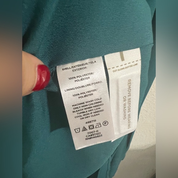 LOFT Women's Lace Trim Flounce Dress Size Medium NWT - Picture 8 of 10